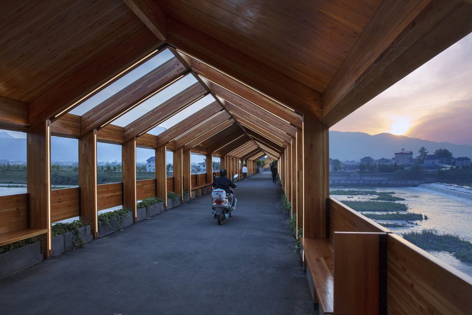 Shimen Bridge in Zhejiang China by DnA Design and Architecture