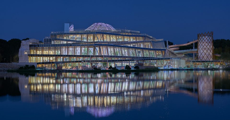 water park aqualagon by jacques ferrier architecture