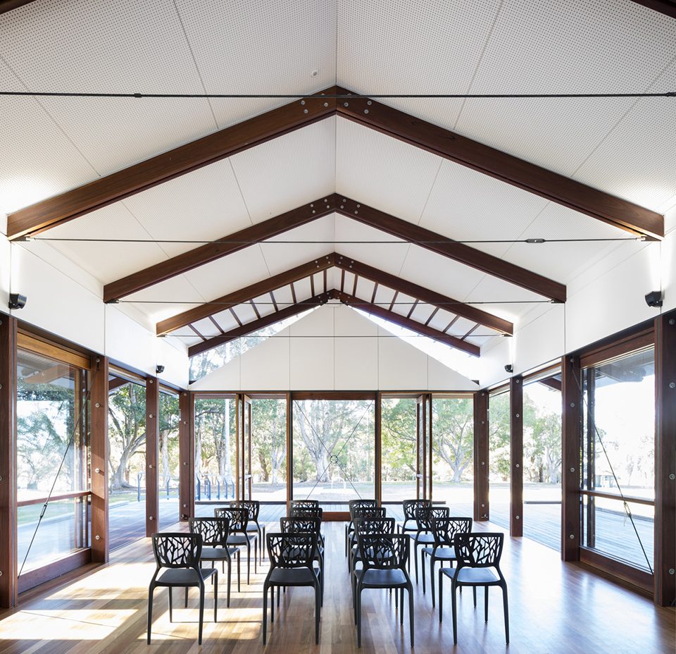 Cabarita Park Conservatory by Sam Crawford Architects