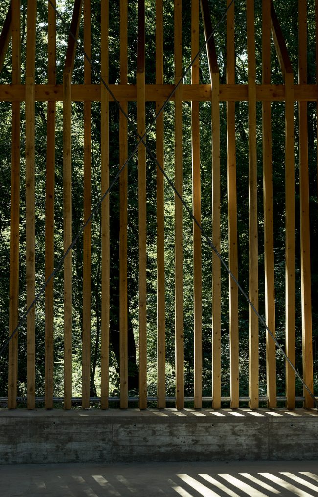 Shed for Firewood by Clou Architekten