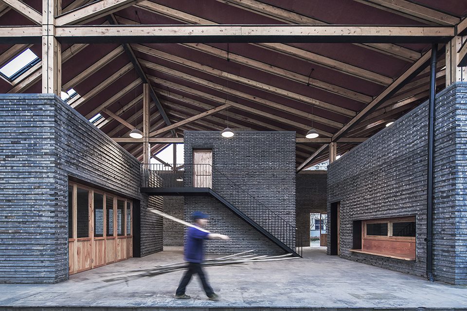 dongziguan villagers activity center china by gadxline studio