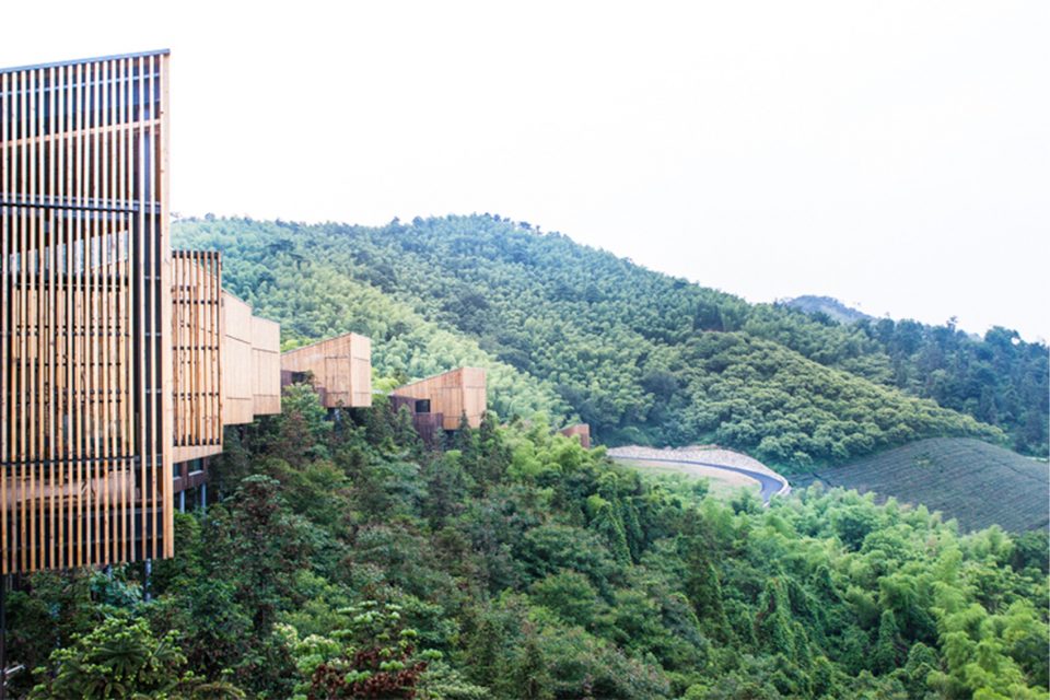 meijie mountain hotspring resort china by achterboschzantman architecten