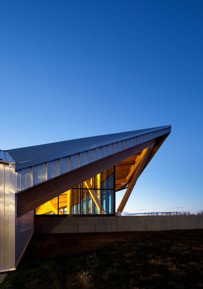 Philip J. Currie Dinosaur Museum by Teeple Architects