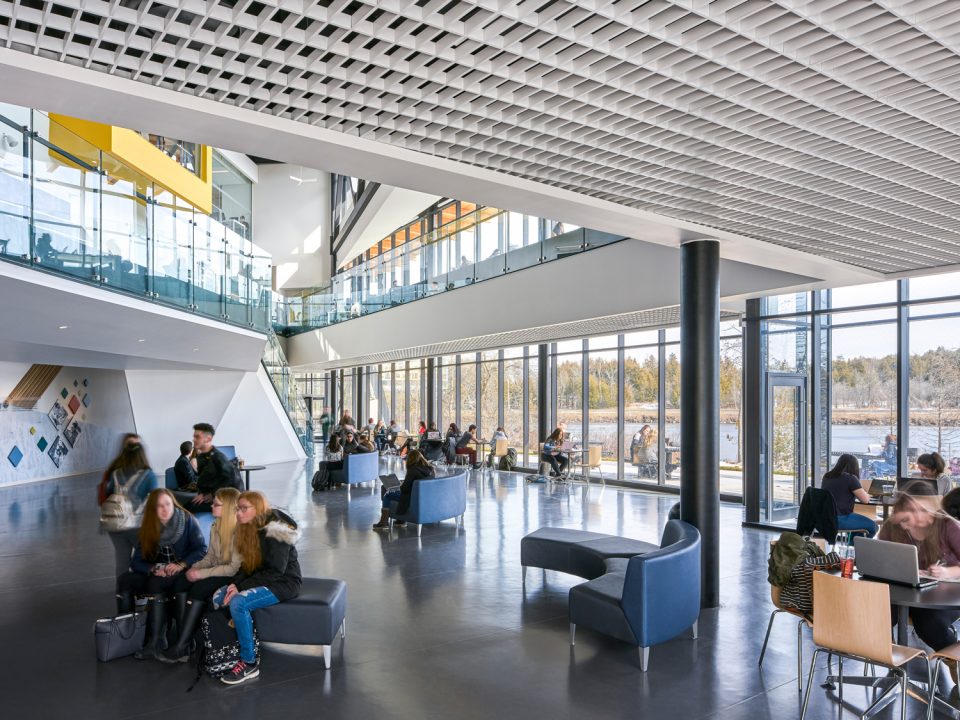 Trent University Student Centre by Teeple Architects