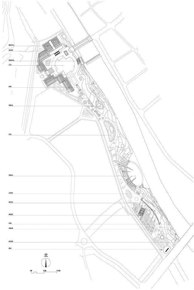jiezi ancient town meiyi square and qingluan park china by beijing huaqing an design architects co ltd chengdu branch