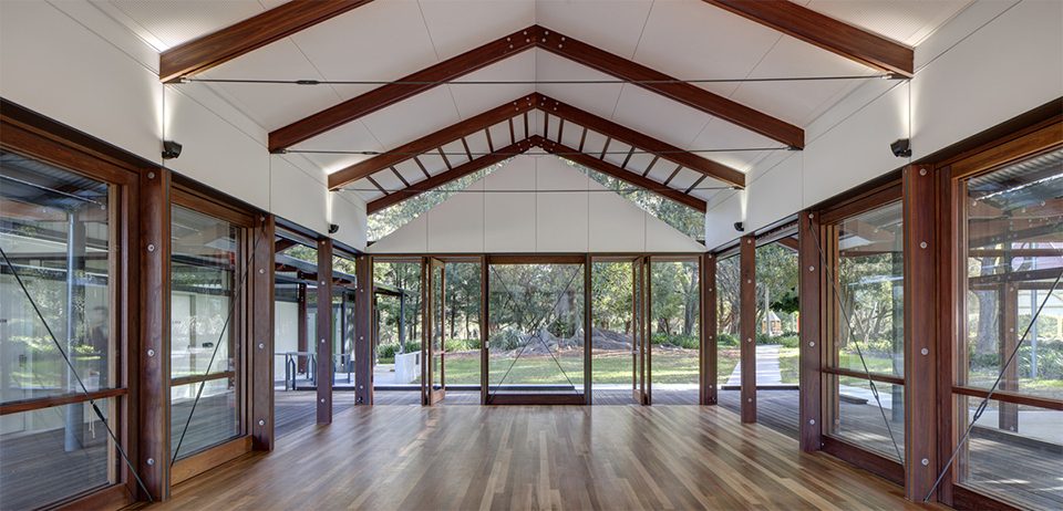 Cabarita Park Conservatory by Sam Crawford Architects