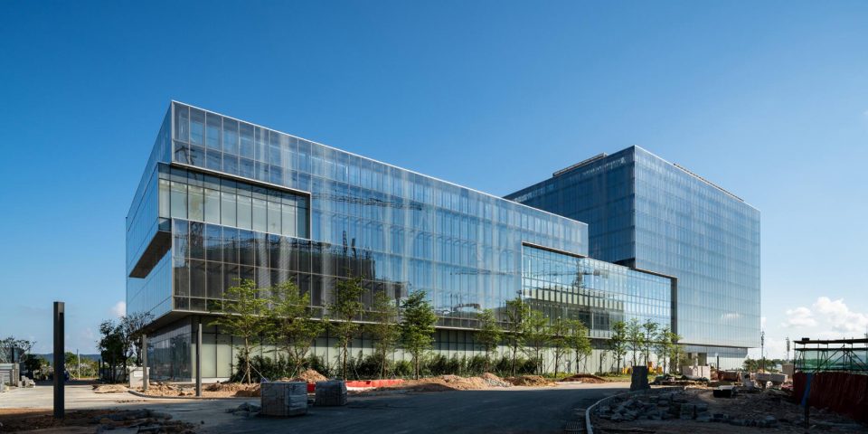 headquarters traditional chinese medicine science and technology industrial park of co operation between guangdong and macao china by aedas