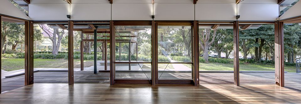 Cabarita Park Conservatory by Sam Crawford Architects