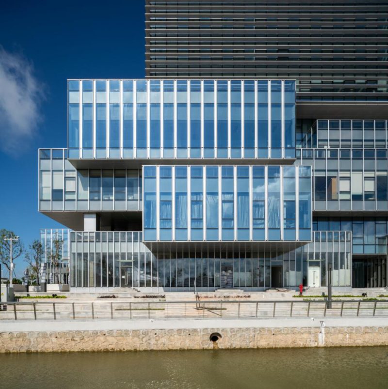 headquarters traditional chinese medicine science and technology industrial park of co operation between guangdong and macao china by aedas
