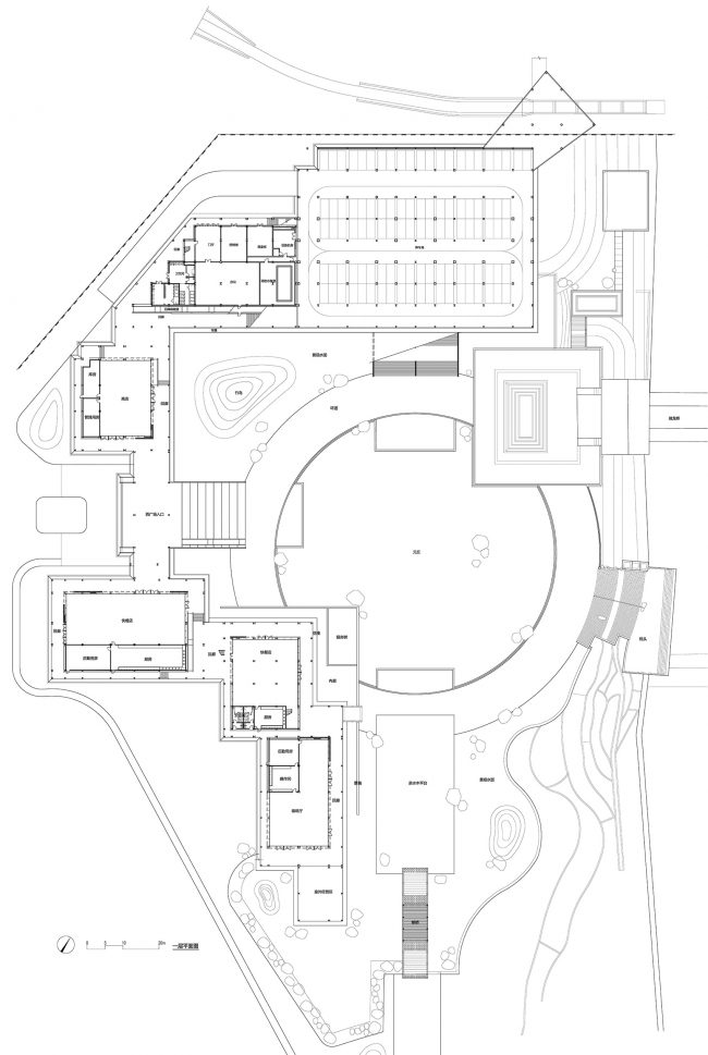 jiezi ancient town meiyi square and qingluan park china by beijing huaqing an design architects co ltd chengdu branch