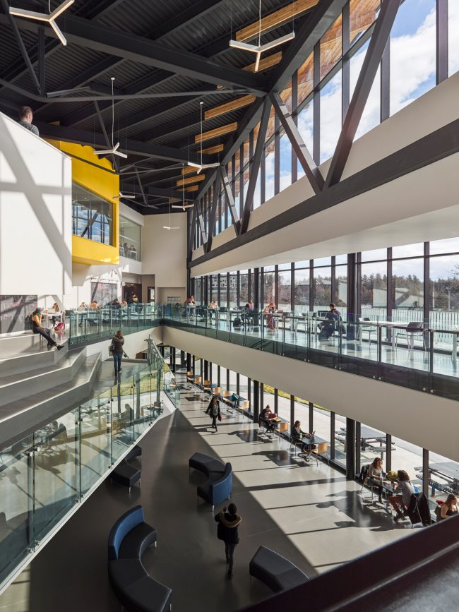 Trent University Student Centre by Teeple Architects