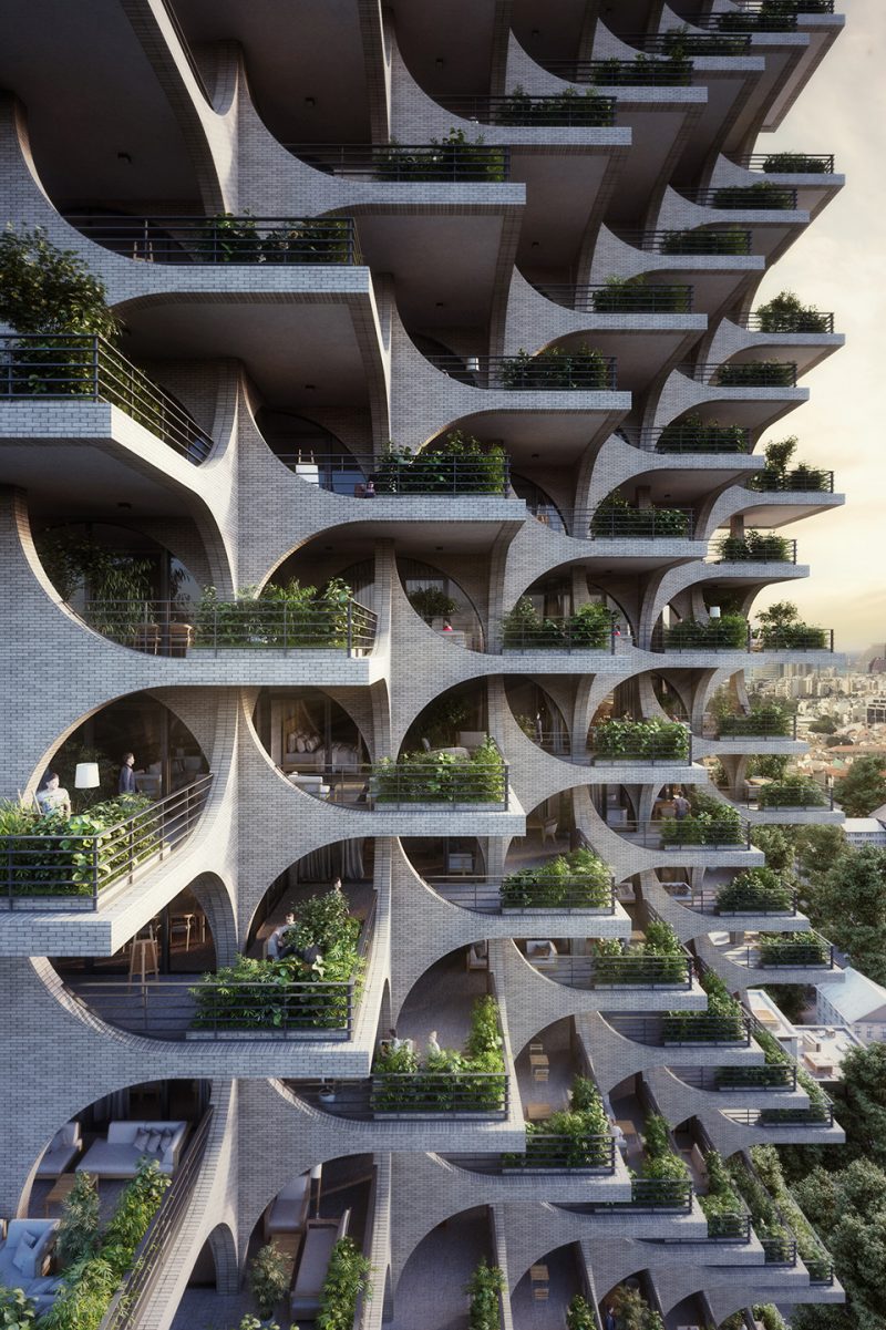 tel aviv arcades by penda