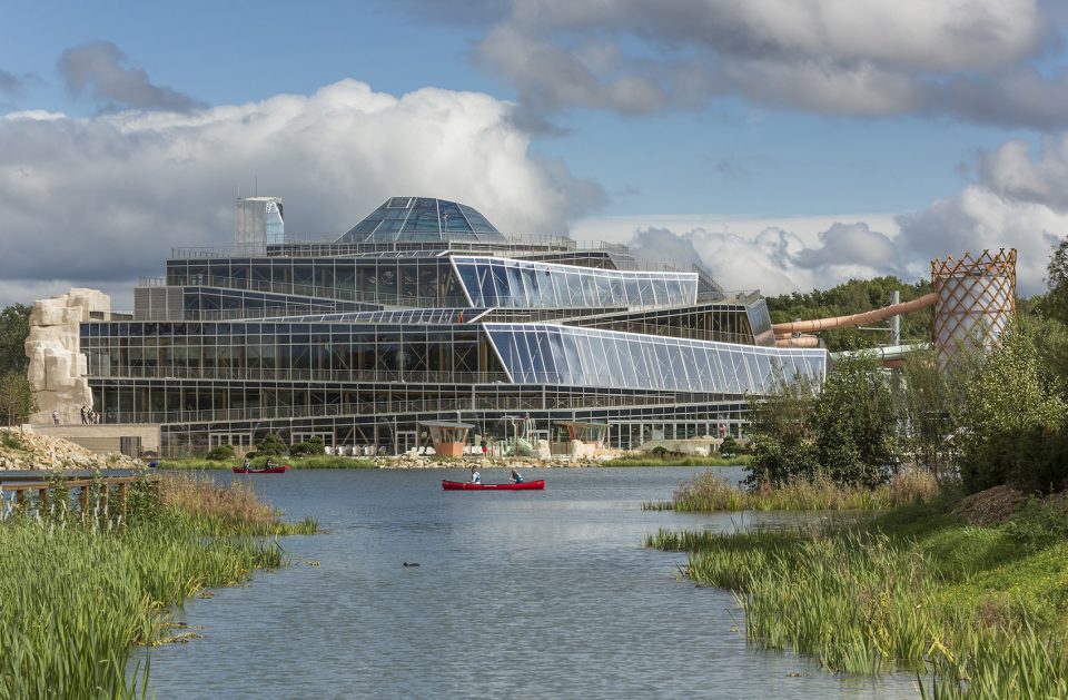 water park aqualagon by jacques ferrier architecture