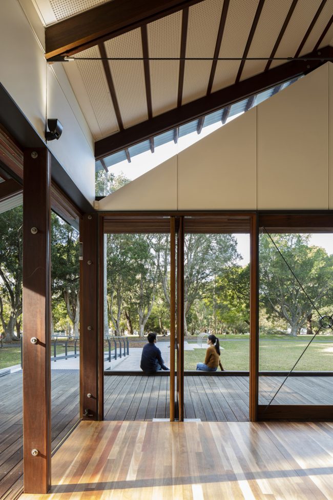 Cabarita Park Conservatory by Sam Crawford Architects