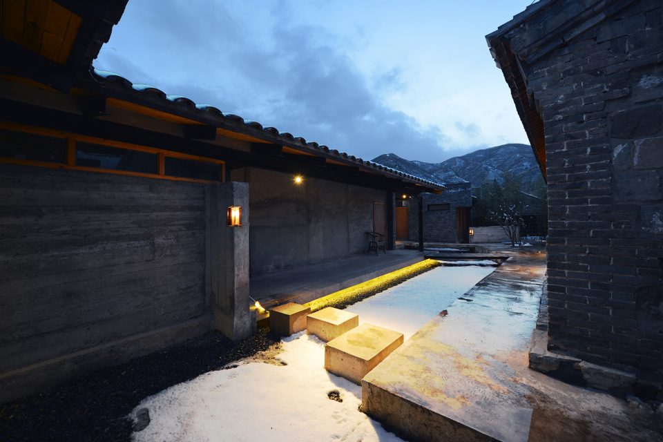 House Close to the Great Wall China by Jin Lei