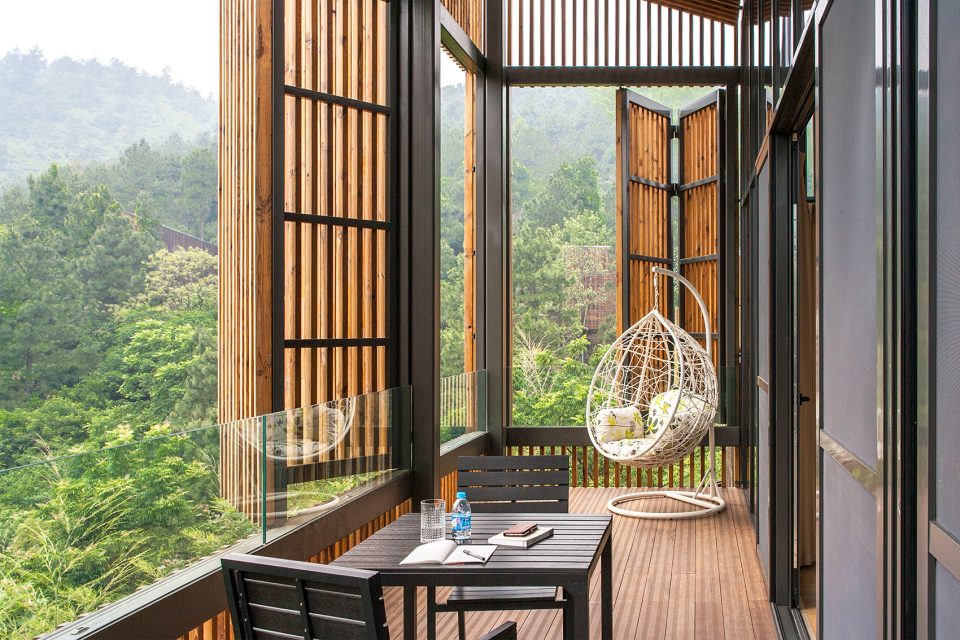 meijie mountain hotspring resort china by achterboschzantman architecten