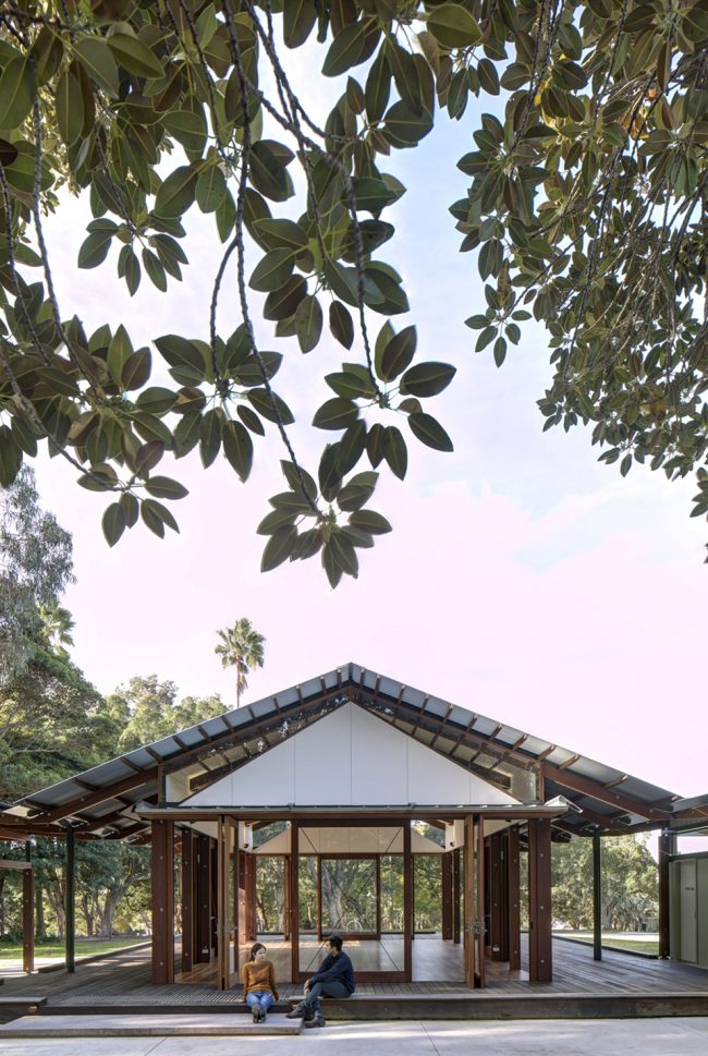 Cabarita Park Conservatory by Sam Crawford Architects