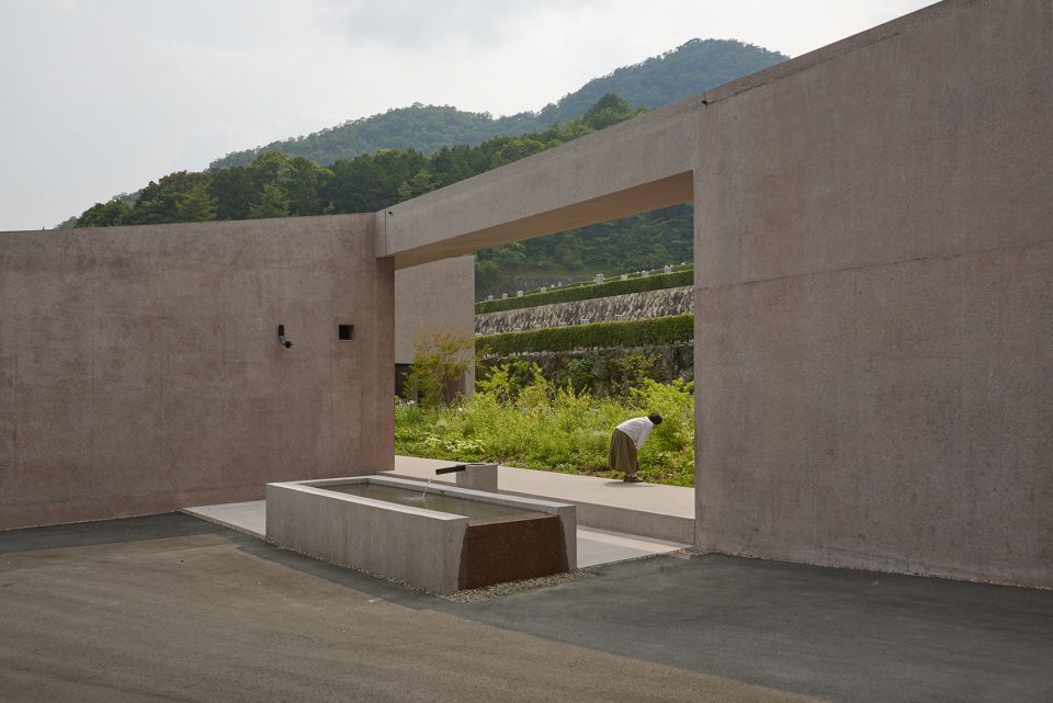 Inagawa Cemetery chapel and visitor centre by David Chipperfield Architects