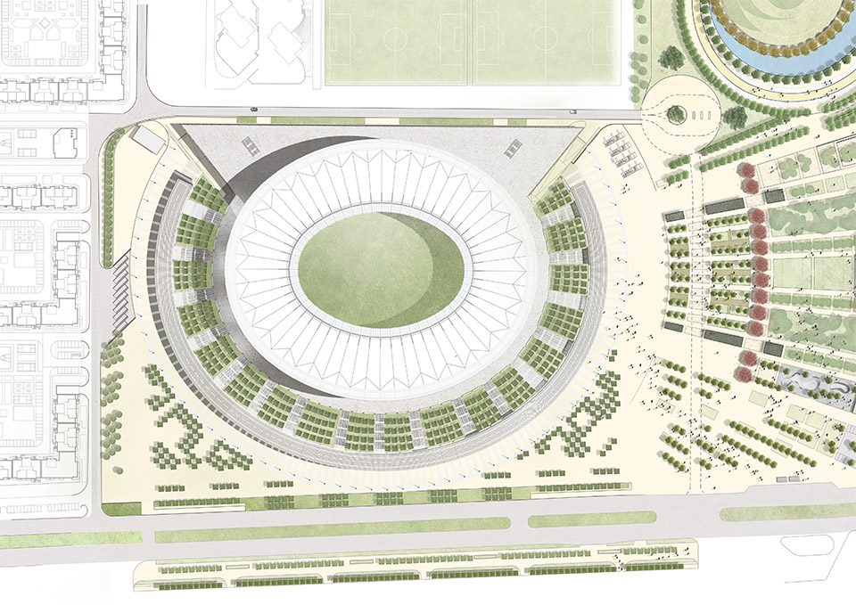 Krasnodar FC Stadium by gmp