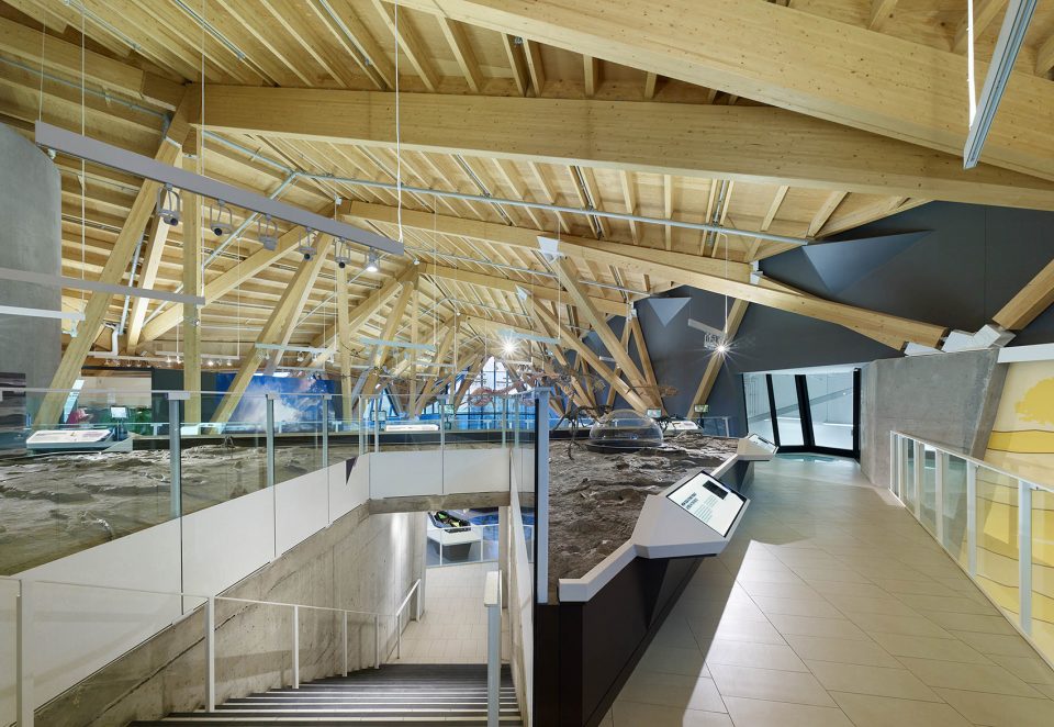 Philip J. Currie Dinosaur Museum by Teeple Architects