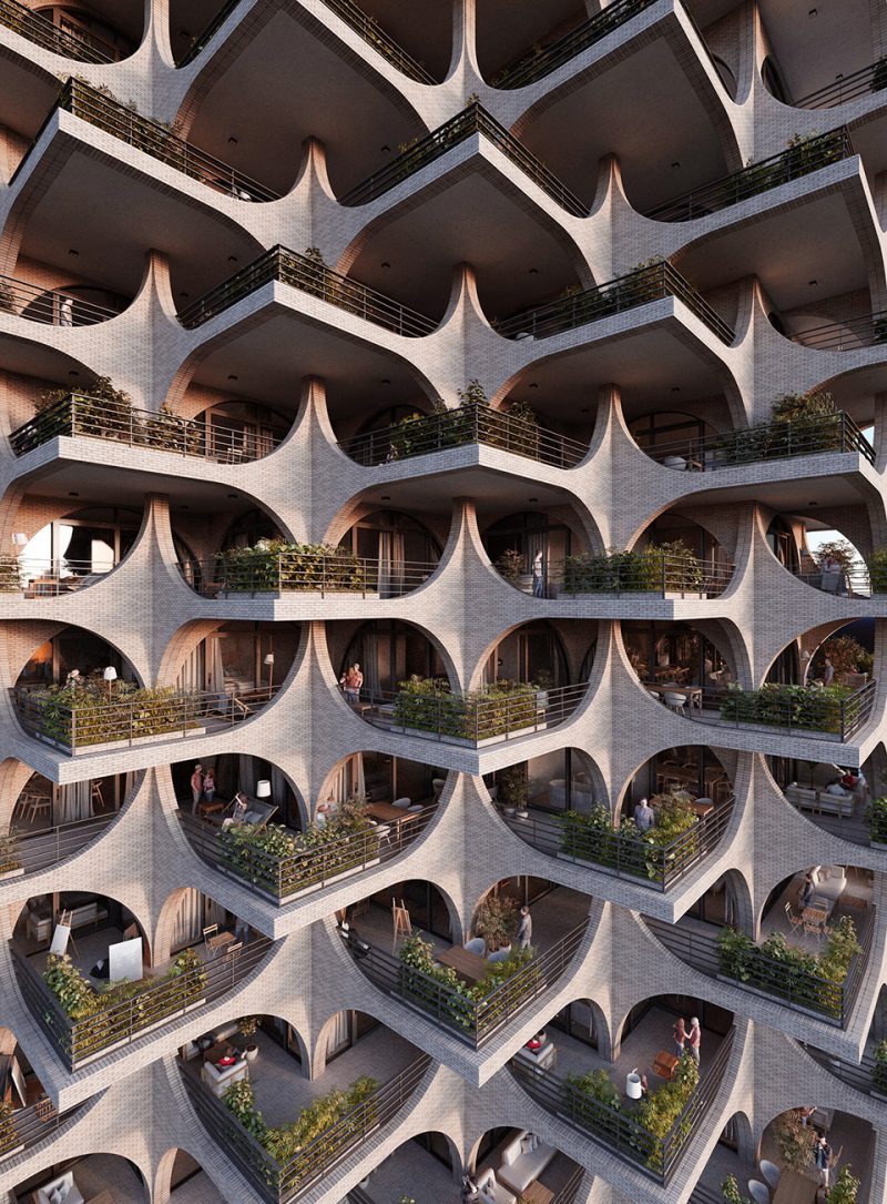 tel aviv arcades by penda