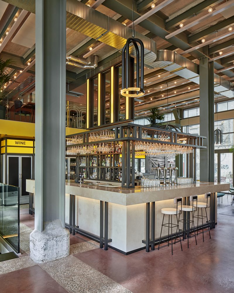 the commons restaurant bar by studio modijefsky