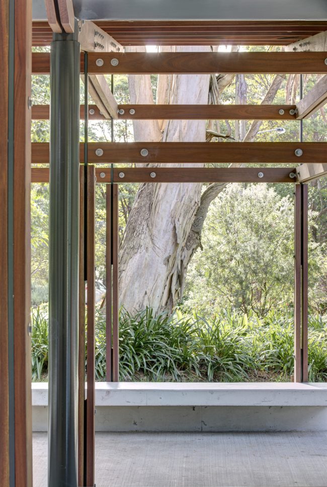 Cabarita Park Conservatory by Sam Crawford Architects