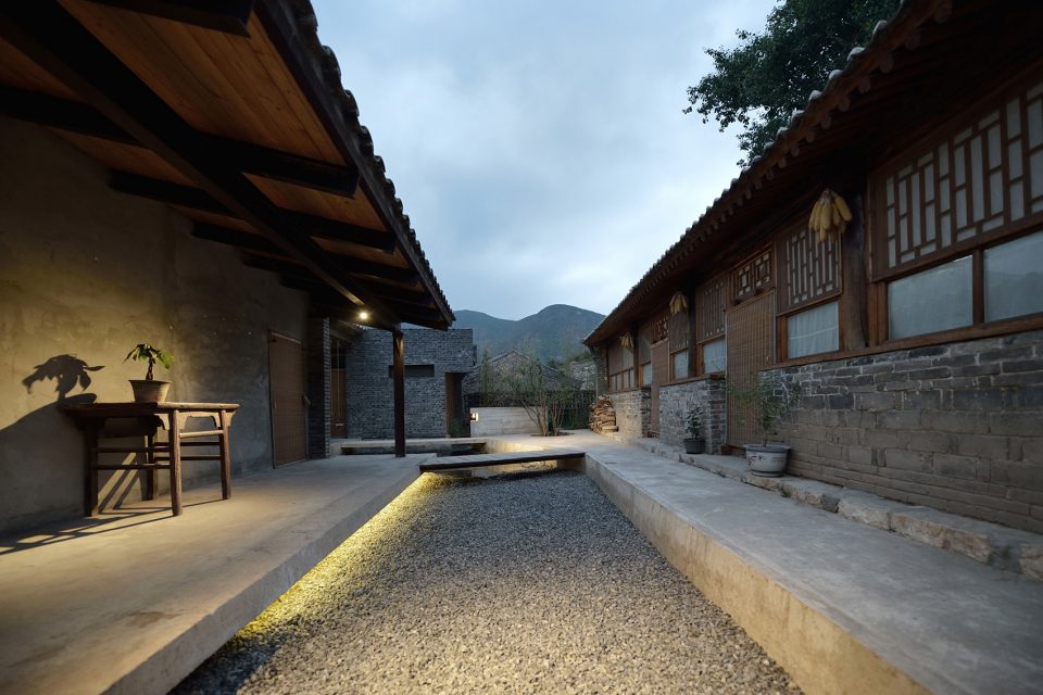 House Close to the Great Wall China by Jin Lei
