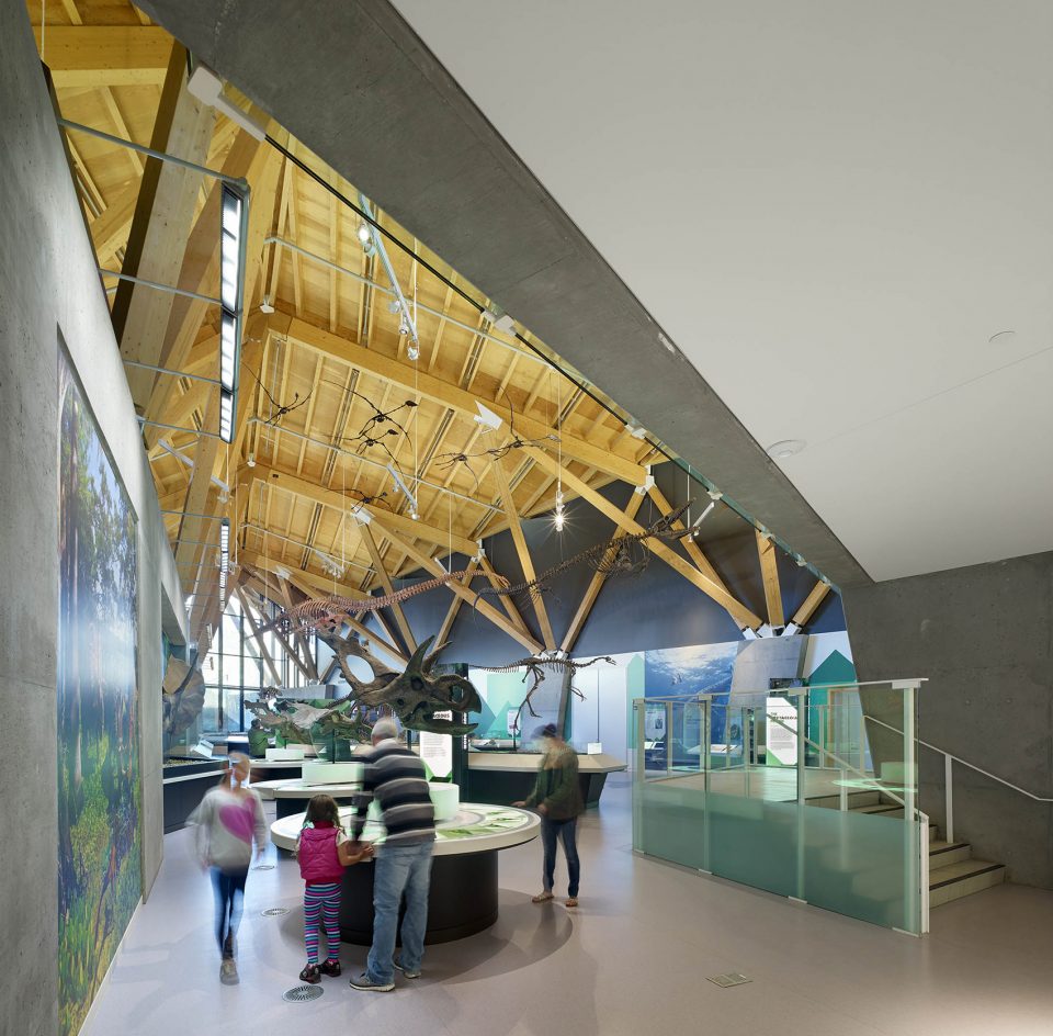 Philip J. Currie Dinosaur Museum by Teeple Architects