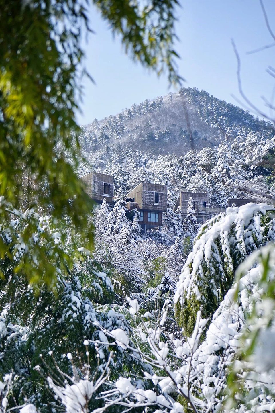 meijie mountain hotspring resort china by achterboschzantman architecten