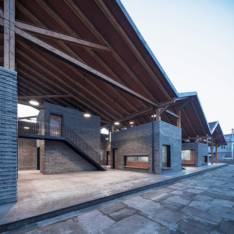 dongziguan villagers activity center china by gadxline studio