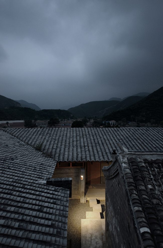 House Close to the Great Wall China by Jin Lei