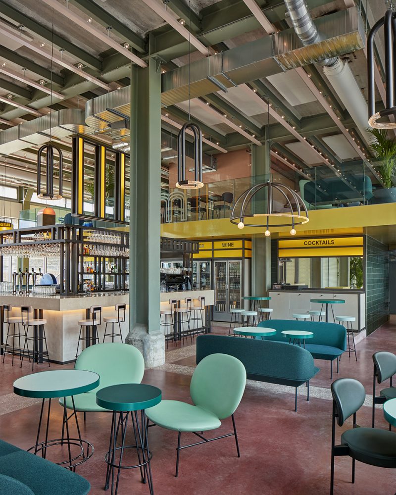 the commons restaurant bar by studio modijefsky