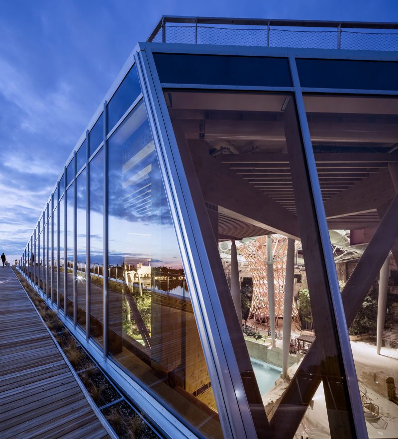 water park aqualagon by jacques ferrier architecture