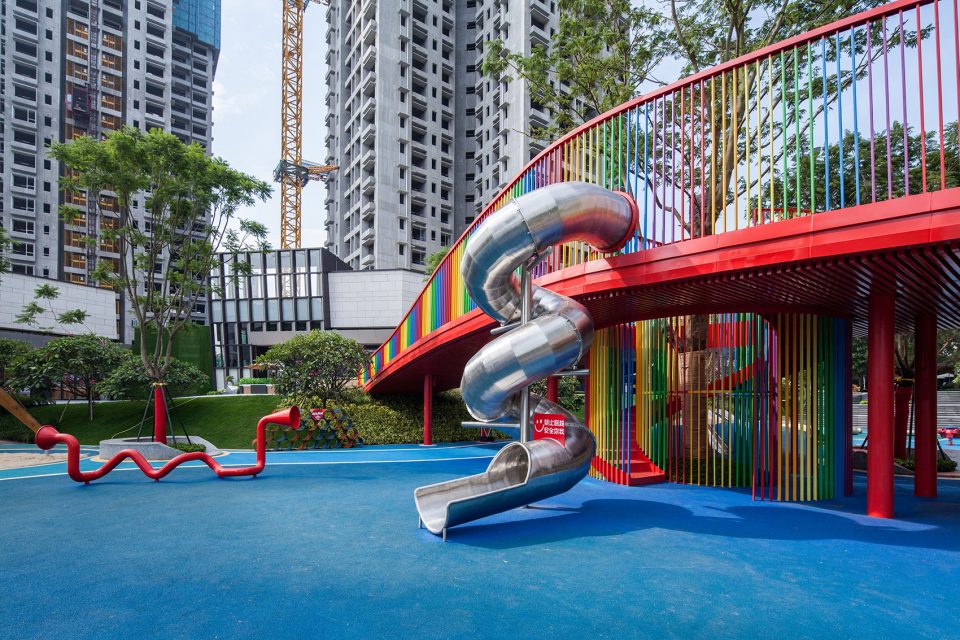 Dongguan Vanke Zhongtian City Garden landscape design China by FCHA