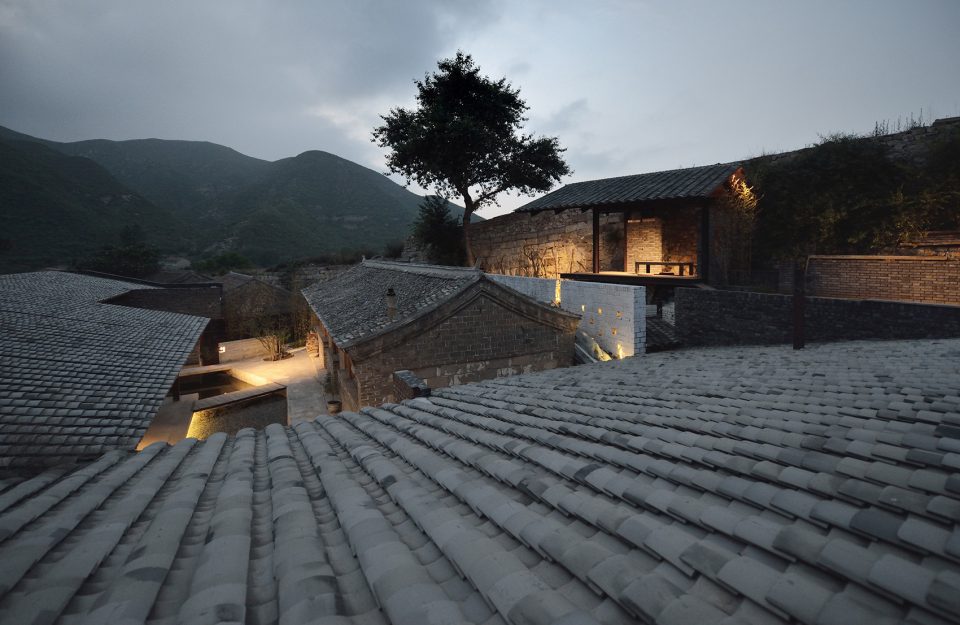 House Close to the Great Wall China by Jin Lei