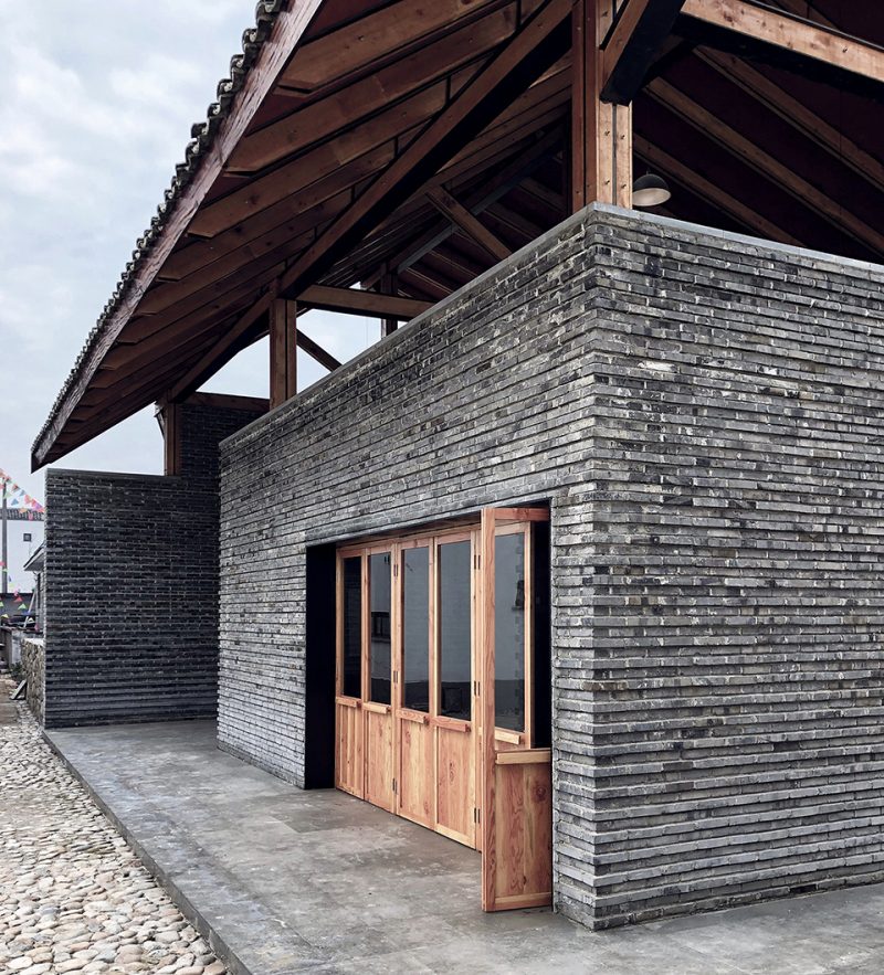 dongziguan villagers activity center china by gadxline studio