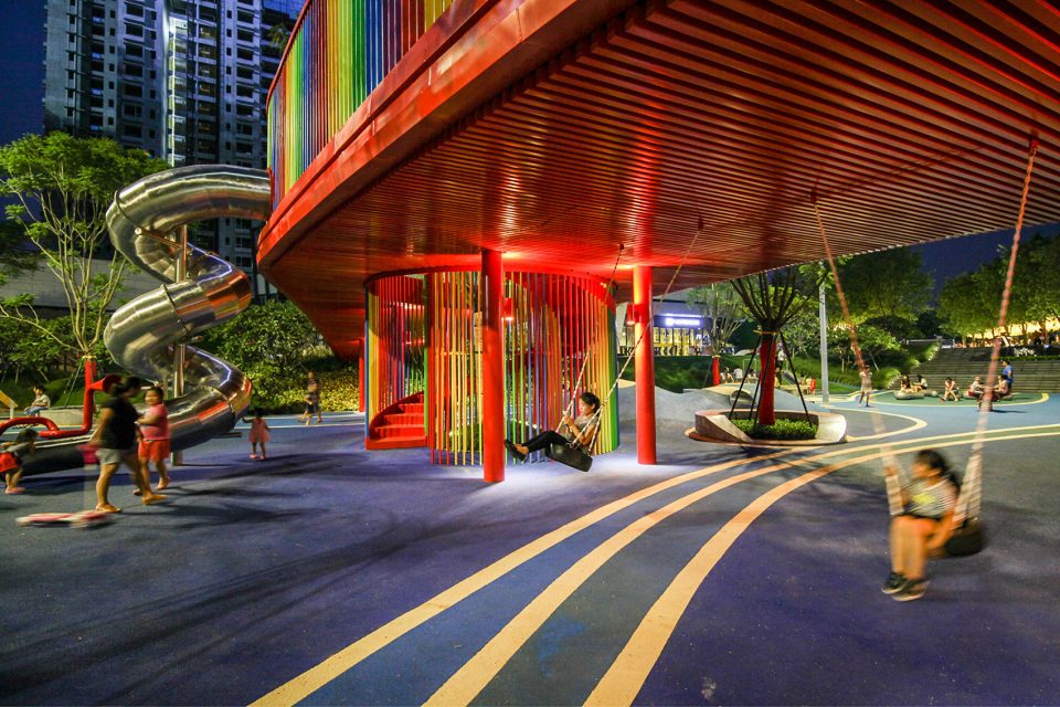 Dongguan Vanke Zhongtian City Garden landscape design China by FCHA