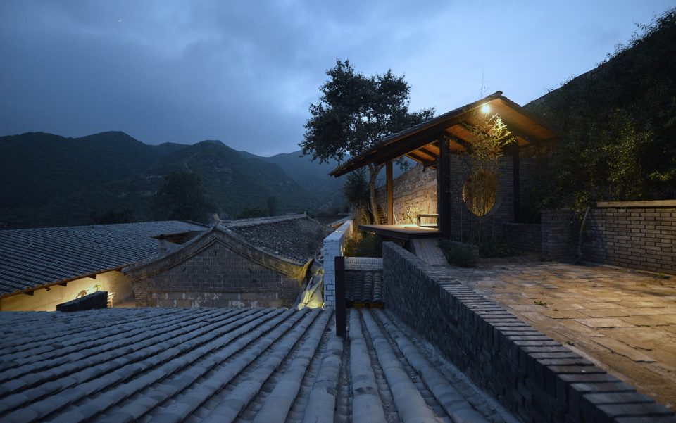House Close to the Great Wall China by Jin Lei