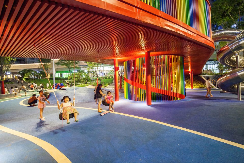Dongguan Vanke Zhongtian City Garden landscape design China by FCHA