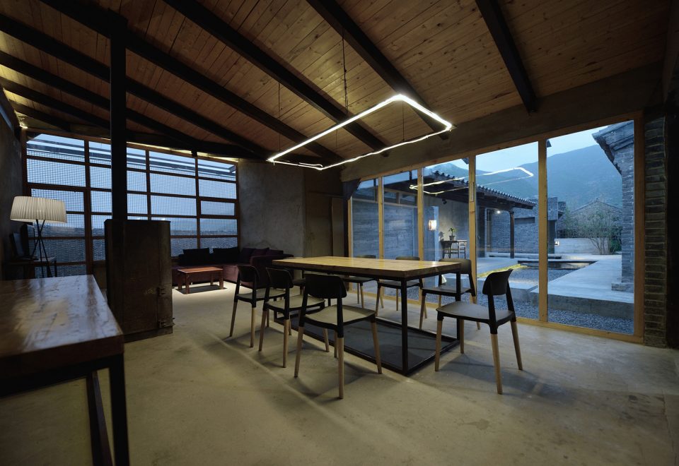 House Close to the Great Wall China by Jin Lei