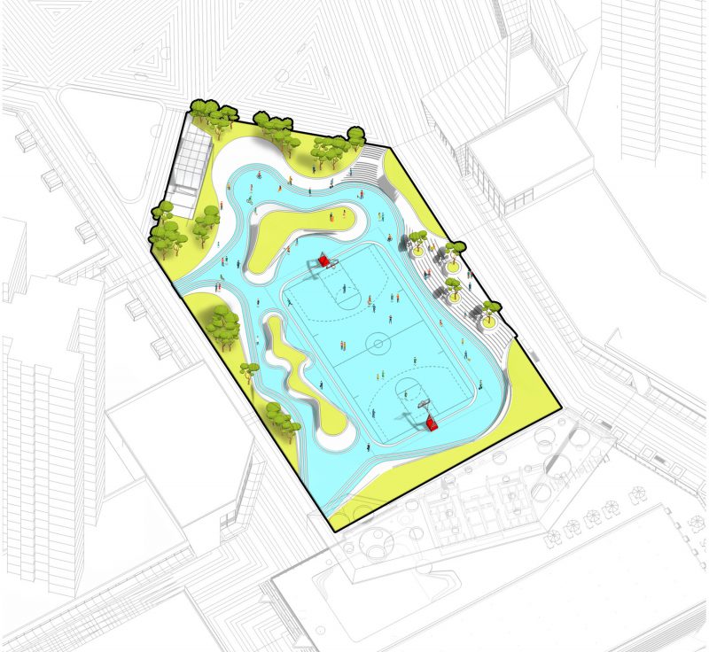 Dongguan Vanke Zhongtian City Garden landscape design China by FCHA