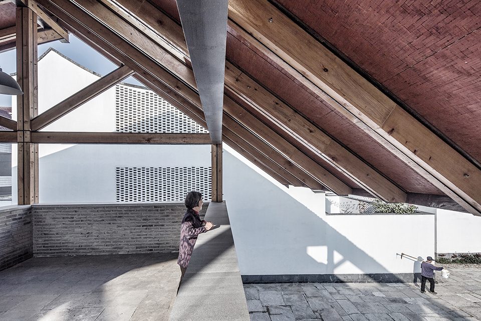 dongziguan villagers activity center china by gadxline studio