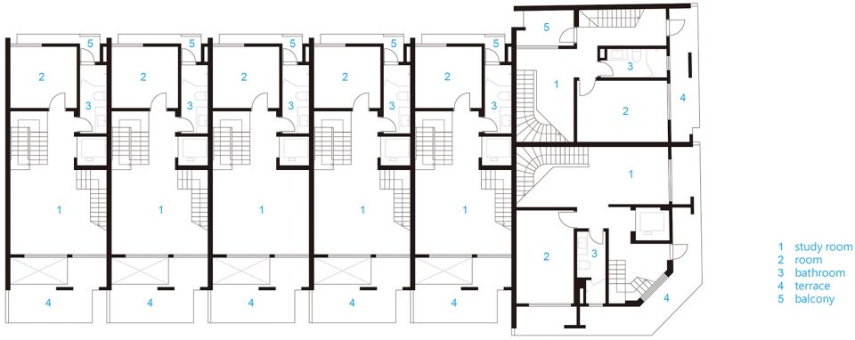 Light Housing by Shen Ting Tseng Architects