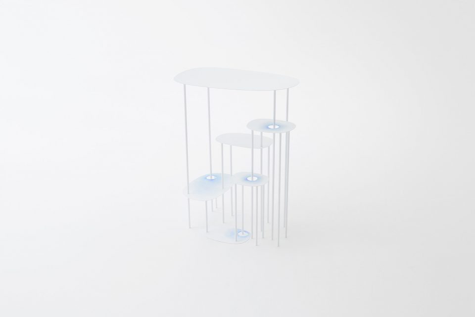Watercolour collection for Friedman Benda by nendo