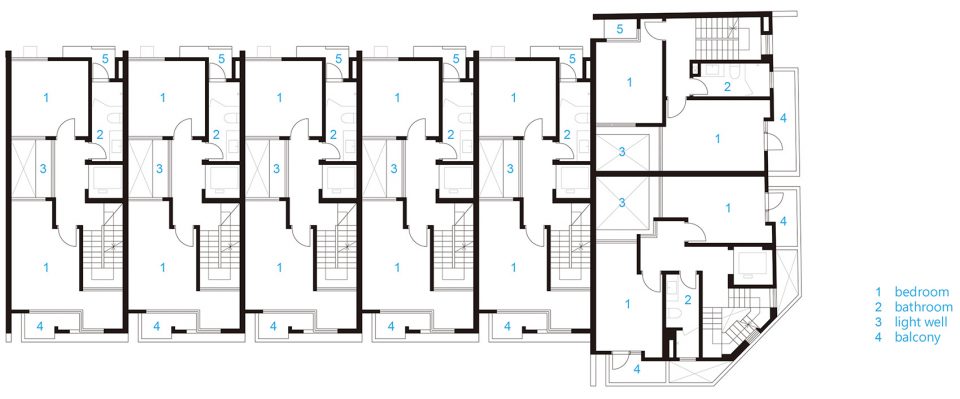 Light Housing by Shen Ting Tseng Architects