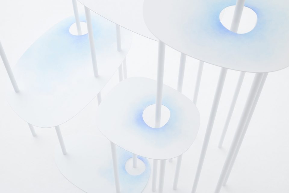 Watercolour collection for Friedman Benda by nendo