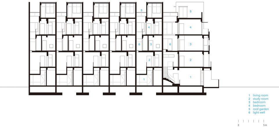 Light Housing by Shen Ting Tseng Architects