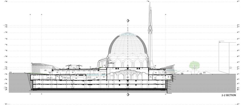 Marmara University Faculty of Theology Mosque and Culture Center by Hassa Architecture Engineering Co