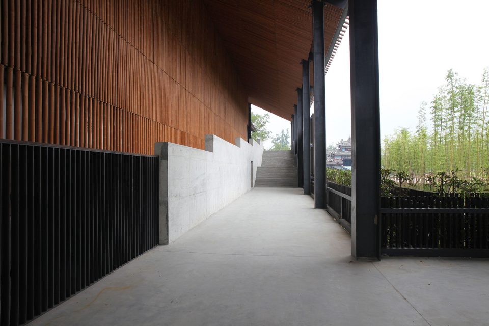 jiezi ancient town meiyi square and qingluan park china by beijing huaqing an design architects co ltd chengdu branch